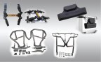 Motorcycle Accessories - Crash Bars, Backrest & Pannier Straps